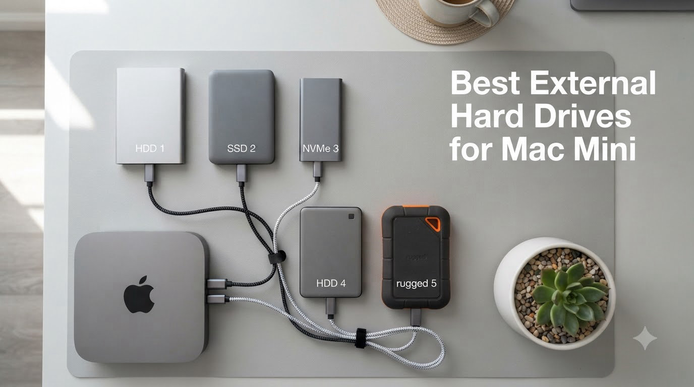 Best External Hard Drives for Mac Mini