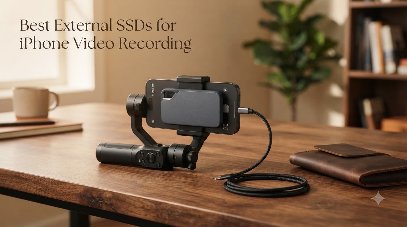 Best External SSDs for iPhone Video Recording