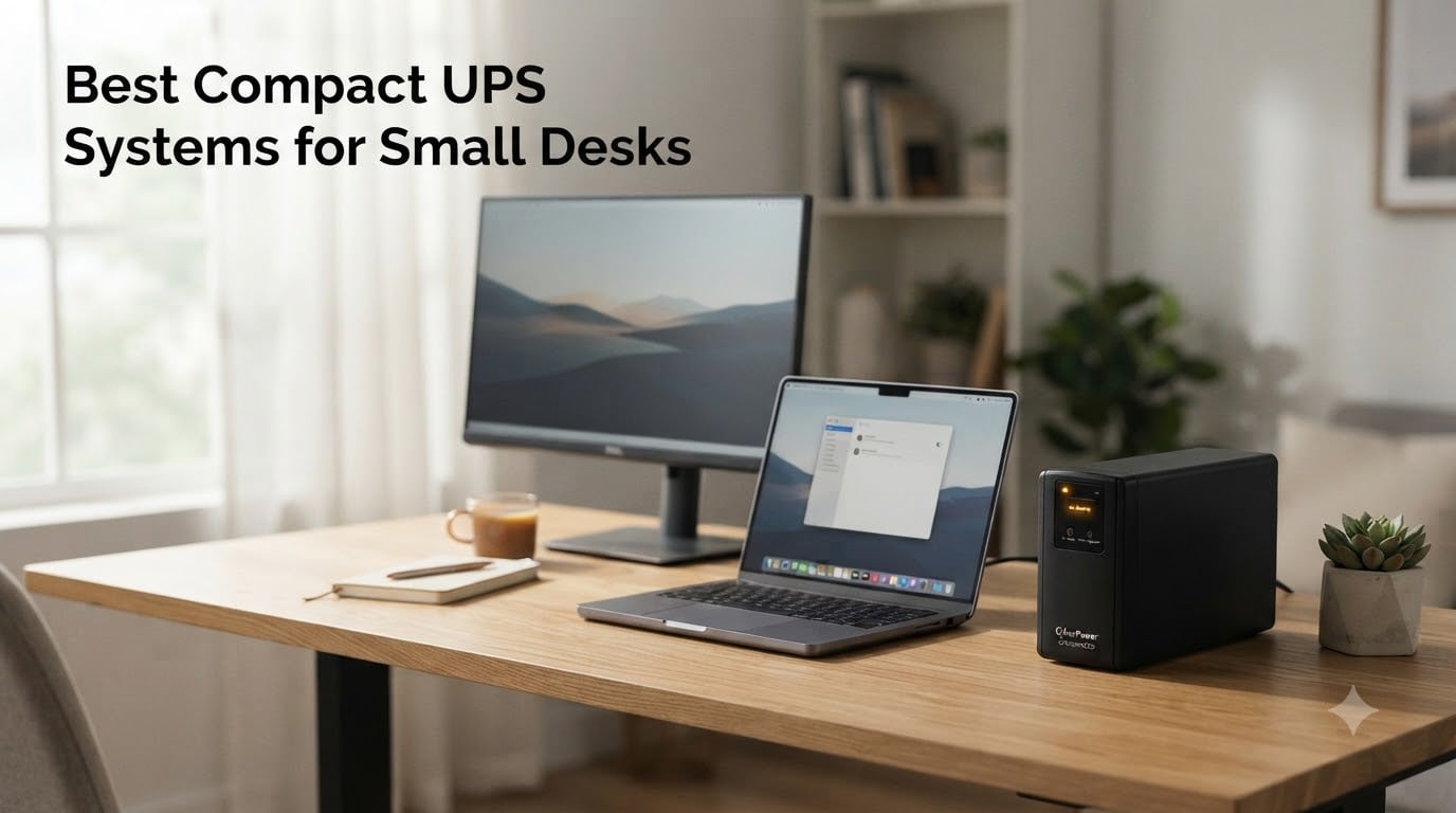 Best Compact UPS Systems for Small Desks