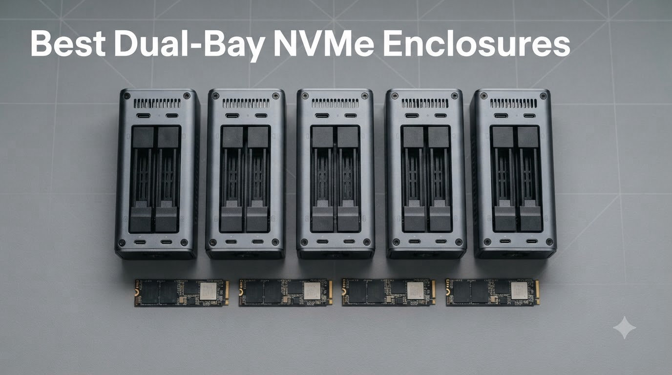 Best Dual-Bay NVMe Enclosures