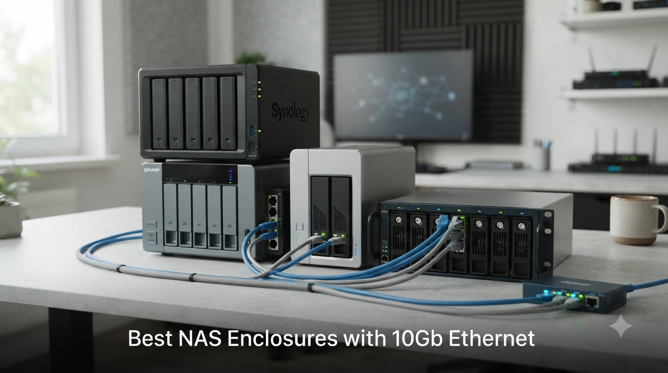 Best NAS Enclosures with 10Gb Ethernet