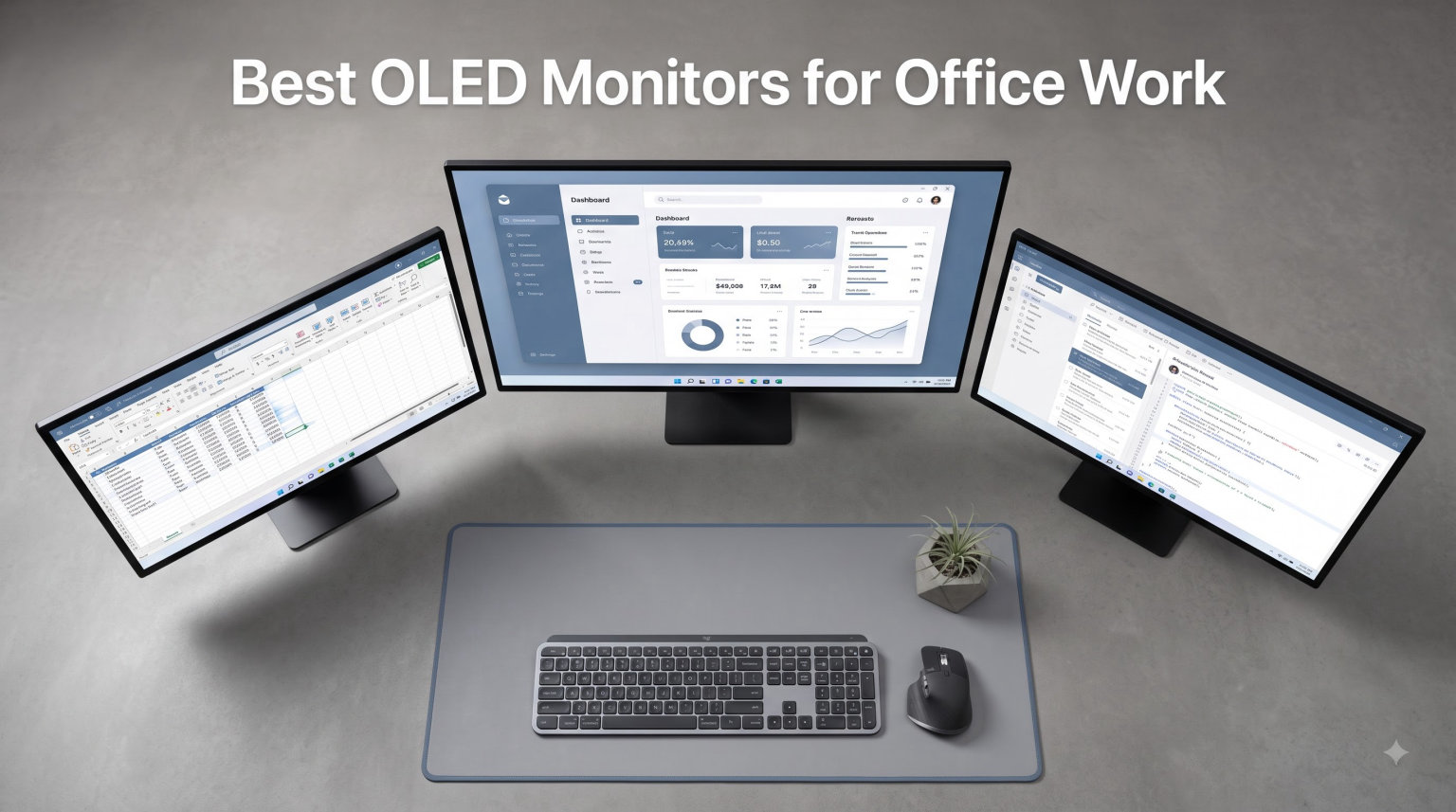 Best OLED Monitors for Office Work