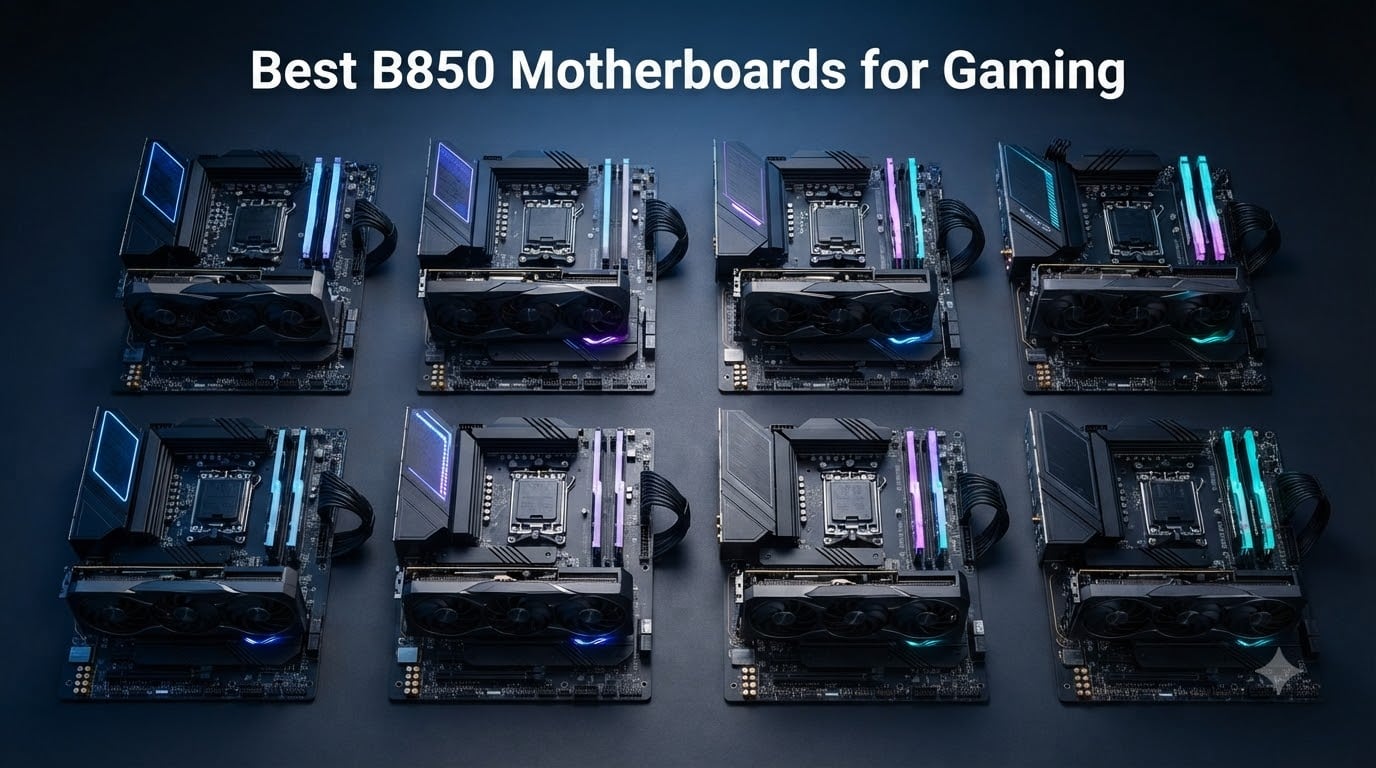 Best B850 Motherboards for Gaming