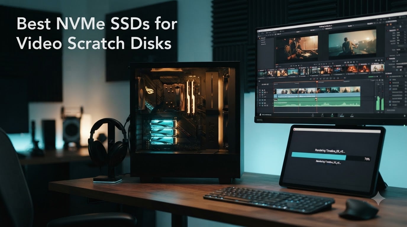 Best NVMe SSDs for Video Scratch Disks