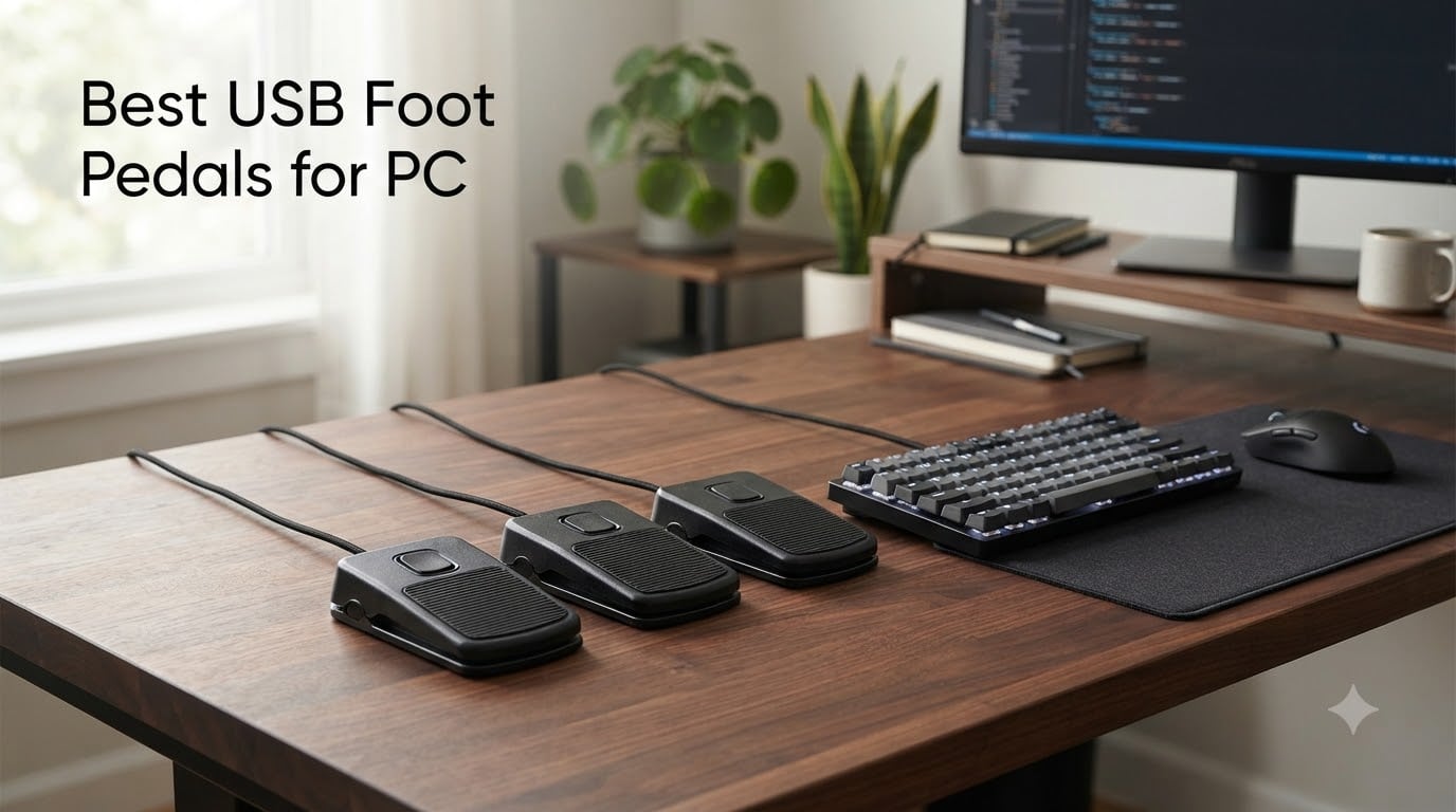 Best USB Foot Pedals for PC