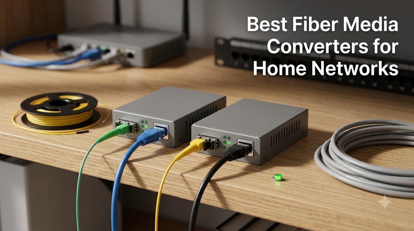 Best Fiber Media Converters for Home Networks