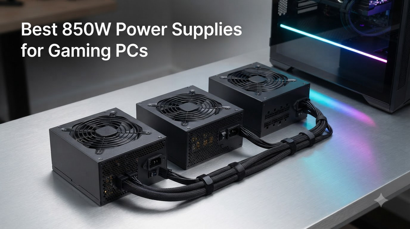 Best 850W Power Supplies for Gaming PCs