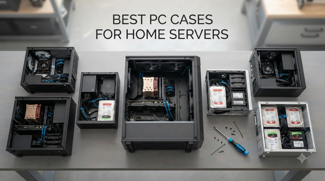 Best PC Cases for Home Servers