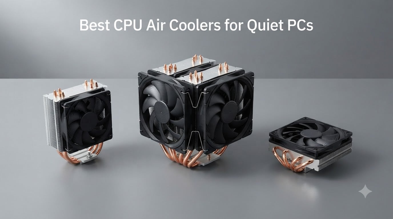Best CPU Air Coolers for Quiet PCs