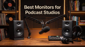 Best Monitors for Podcast Studios