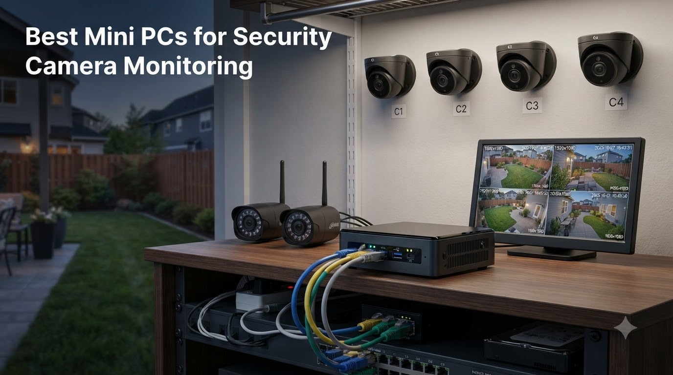 Best Mini PCs for Security Camera Monitoring