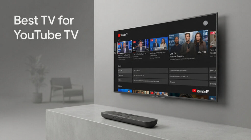Best TV for YouTube TV