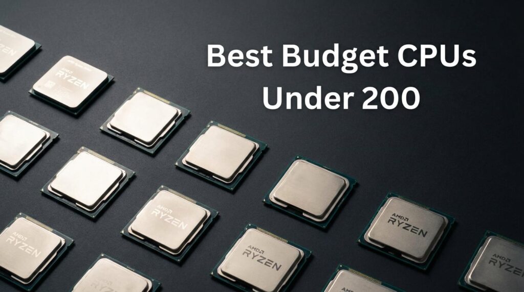 Best Budget CPUs Under $200
