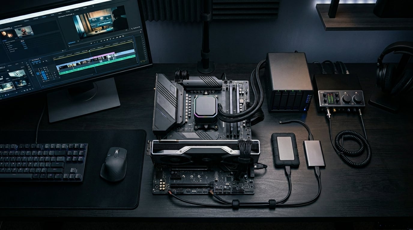 Best CPU Motherboard Combo For Video Editing