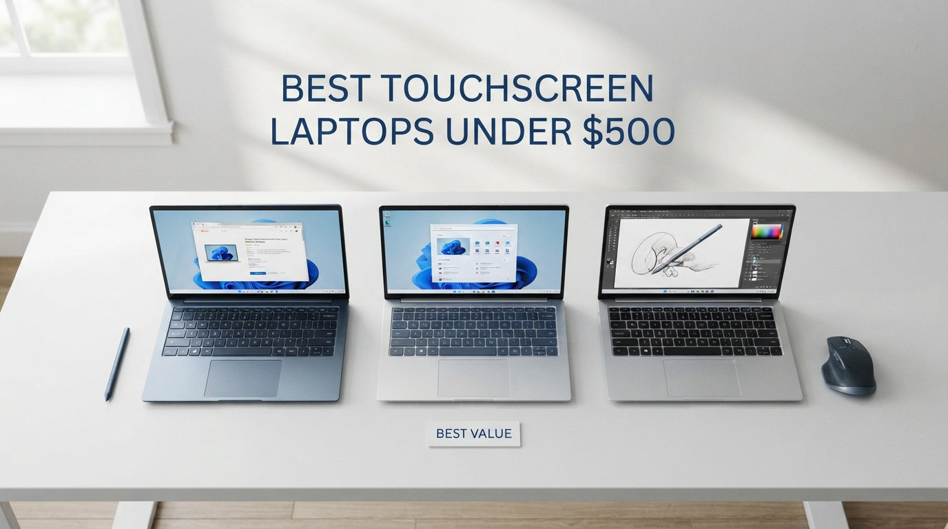 Best Touchscreen Laptops Under $500