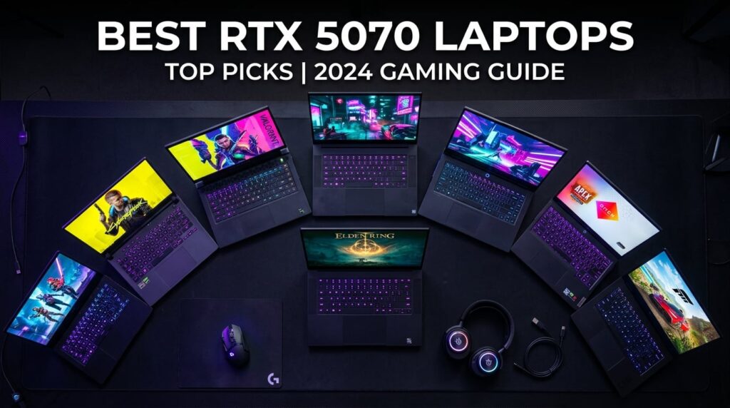 Best Gaming Laptops with RTX 5070