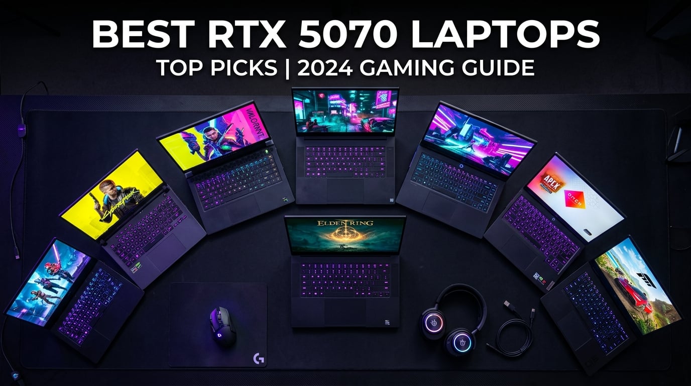 Best Gaming Laptops with RTX 5070