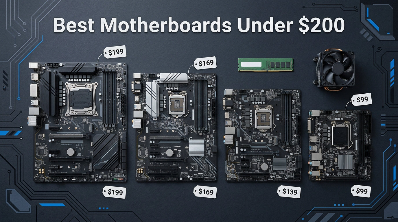 Best Motherboards Under $200