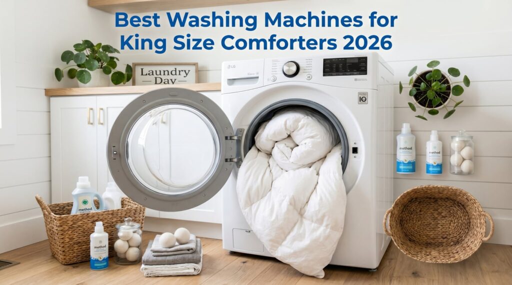 Best Washing Machine for King Size Comforters