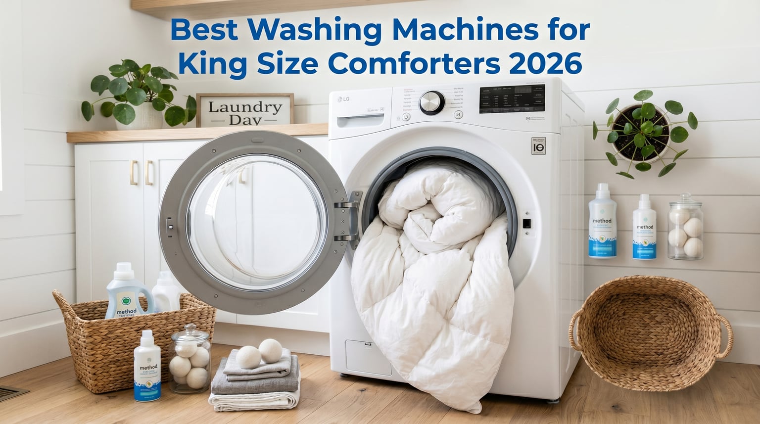 Best Washing Machine for King Size Comforters