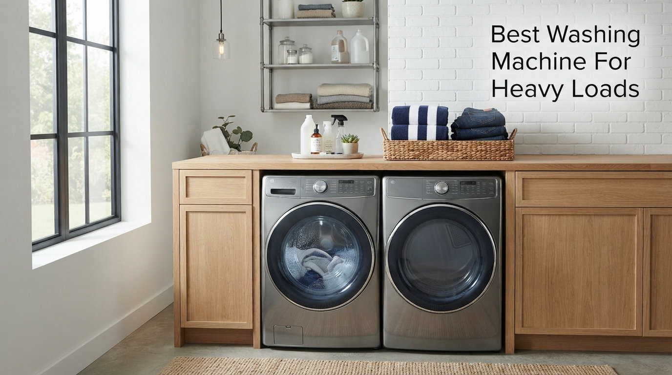 Best Washing Machine For Heavy Loads