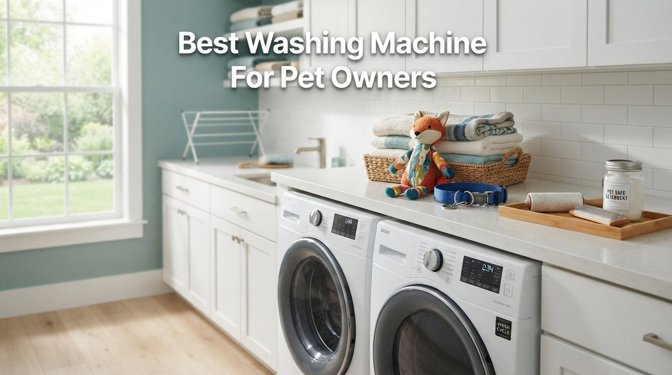 Best Washing Machine For Pet Owners