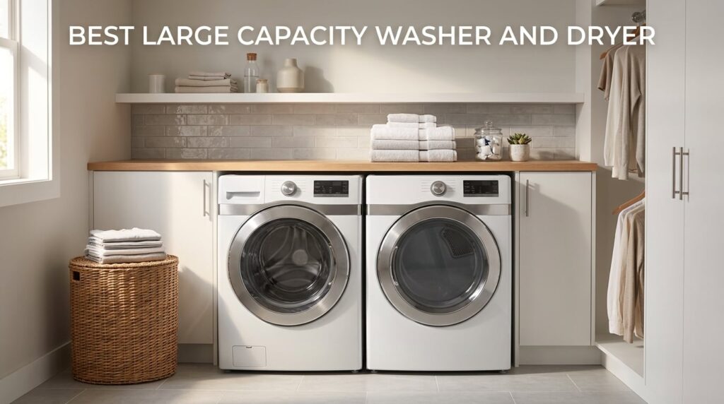 Best Large Capacity Washer & Dryer