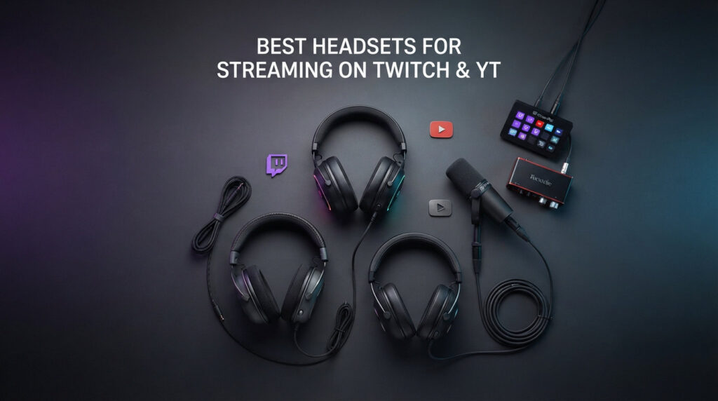 Best Headsets For Streaming on Twitch & YT