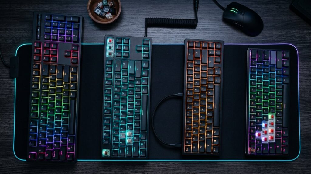 Best mechanical keyboards for gaming under $100