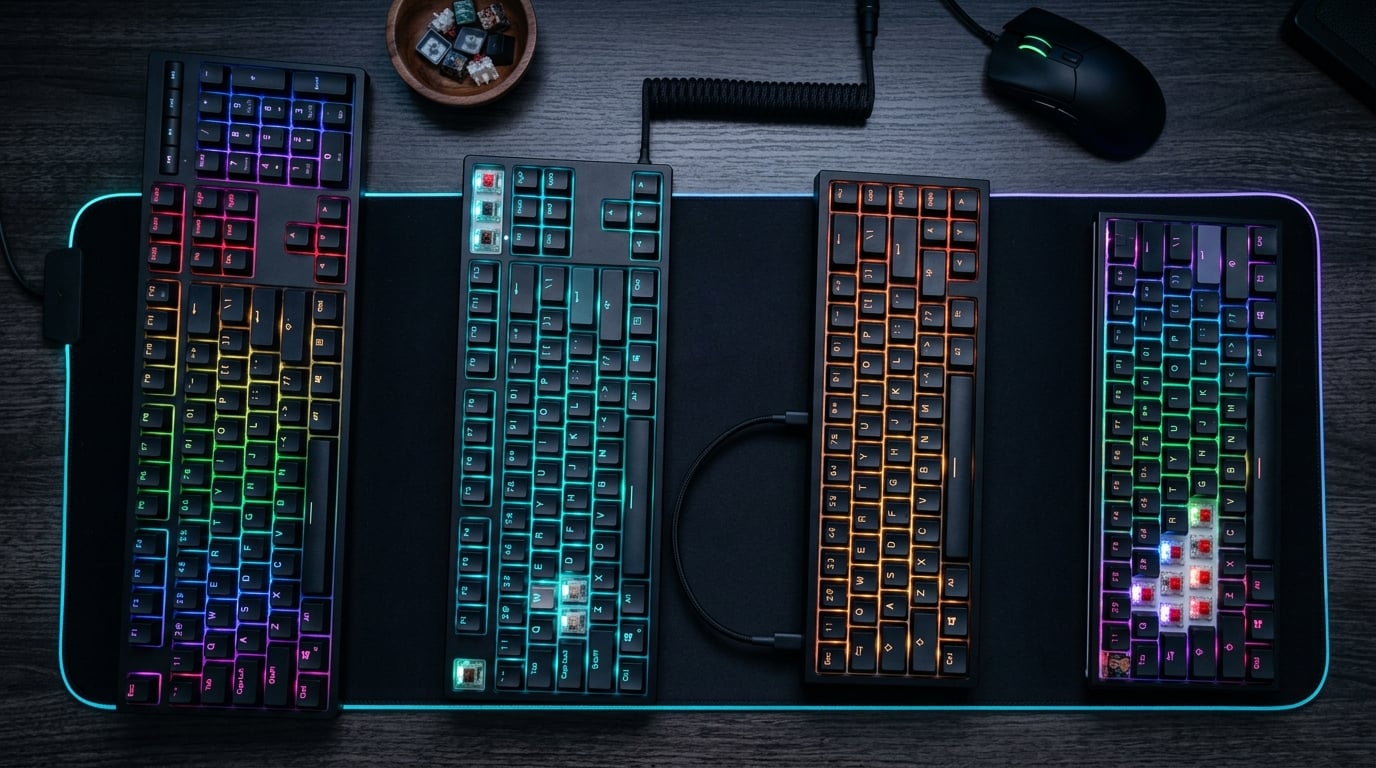 Best mechanical keyboards for gaming under $100