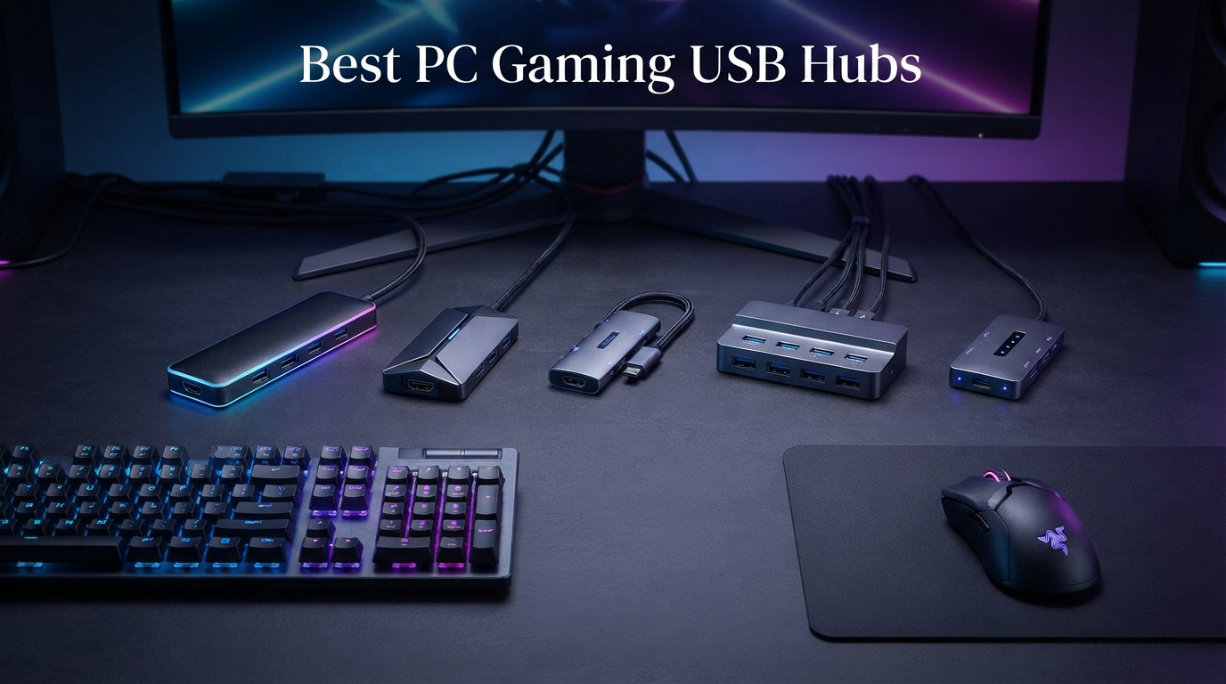 Best PC Gaming USB Hubs