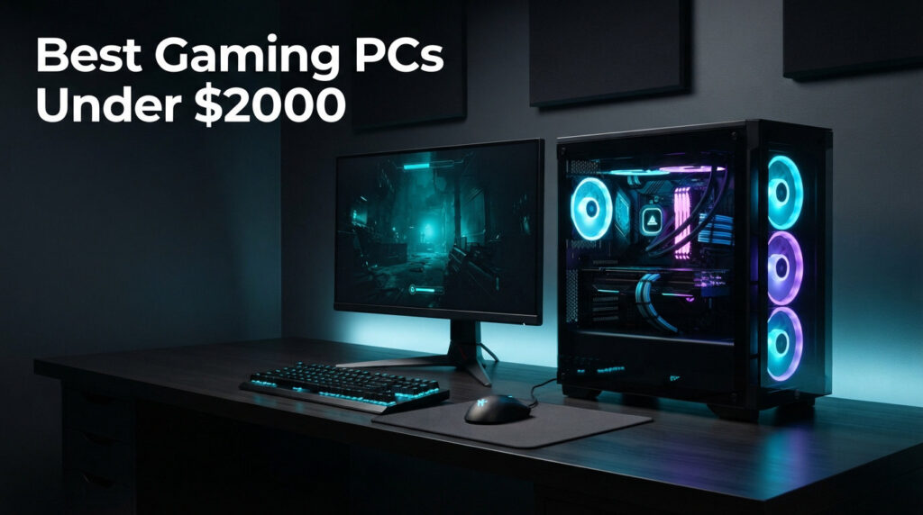 Best Gaming PCs Under $2000