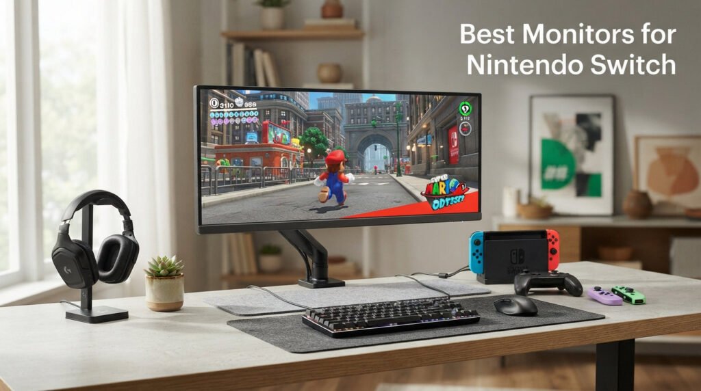 Best Monitors for Nintendo Switch