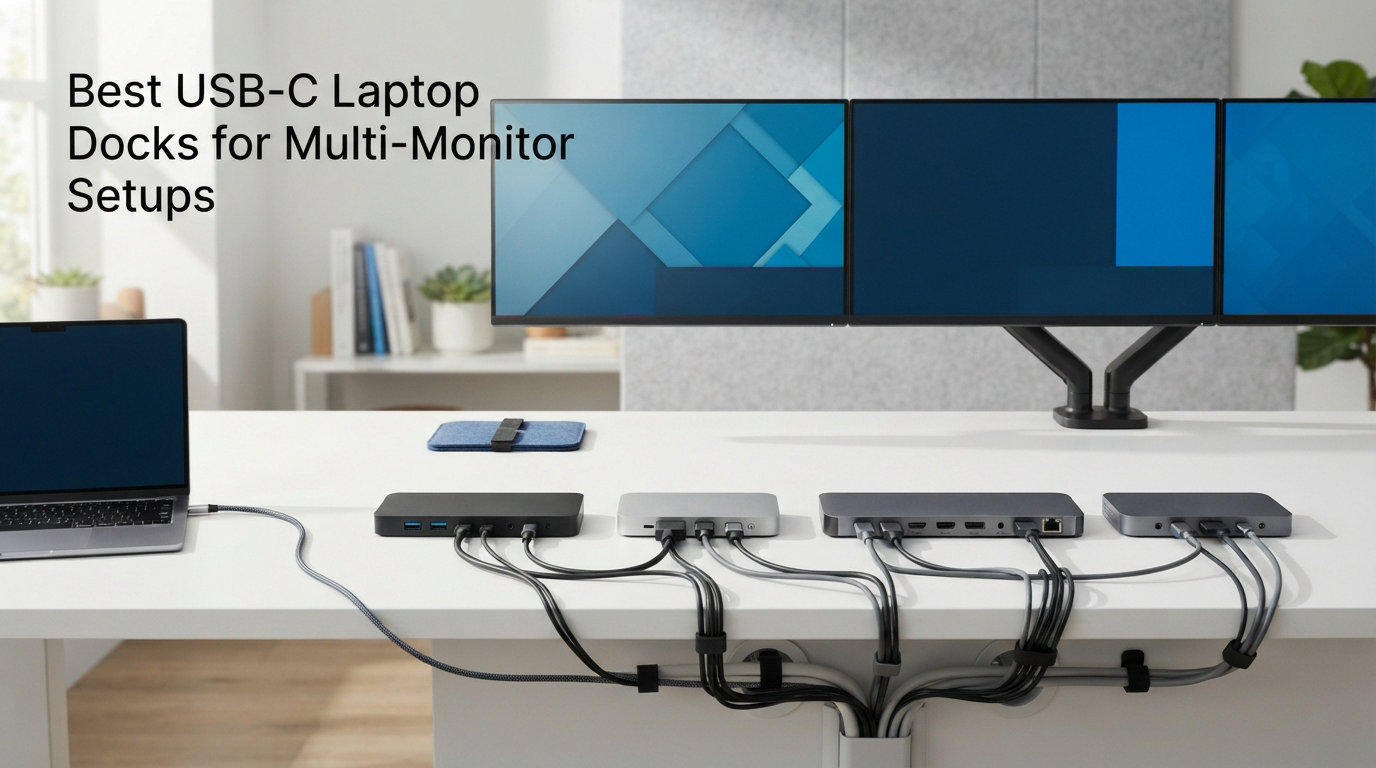 Best USB-C Laptop Docks for Multi-Monitor Setups