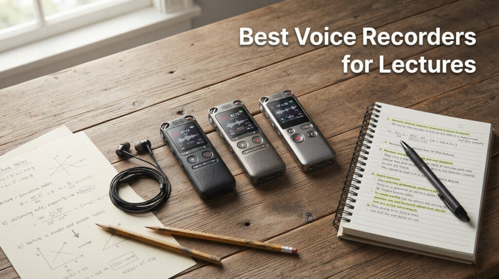 Best Voice Recorders for Lectures