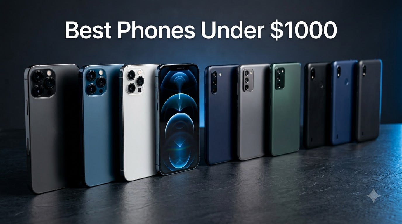 Best Phones Under $1000