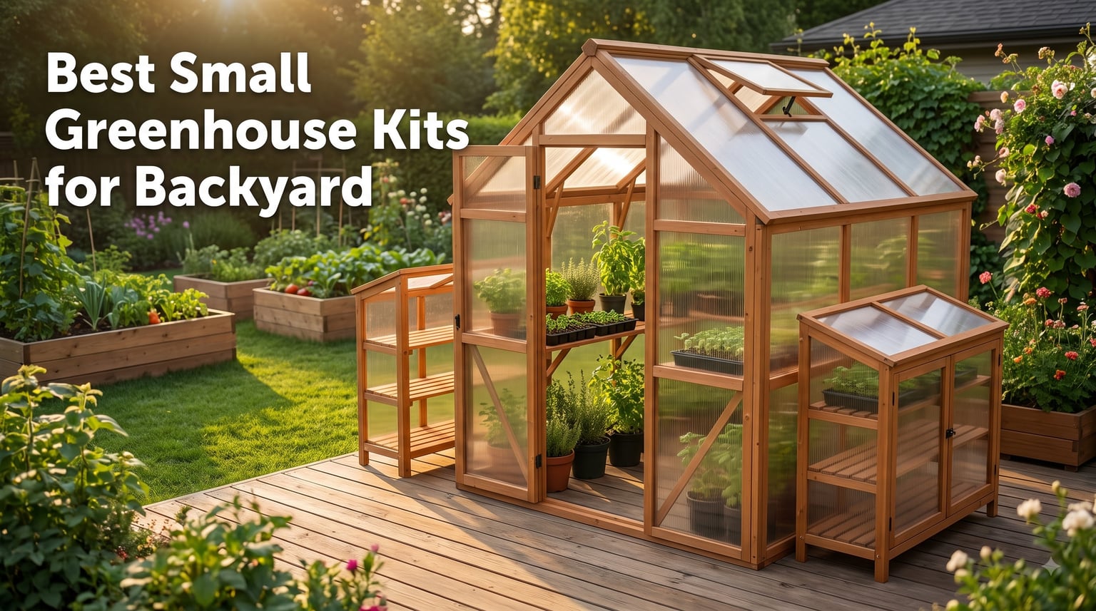 Best Small Greenhouse Kits for Backyard