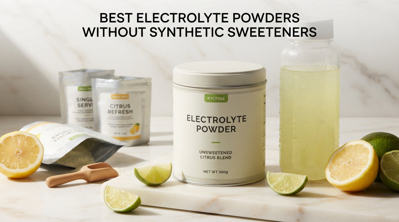 Best Electrolyte Powders Without Synthetic Sweeteners