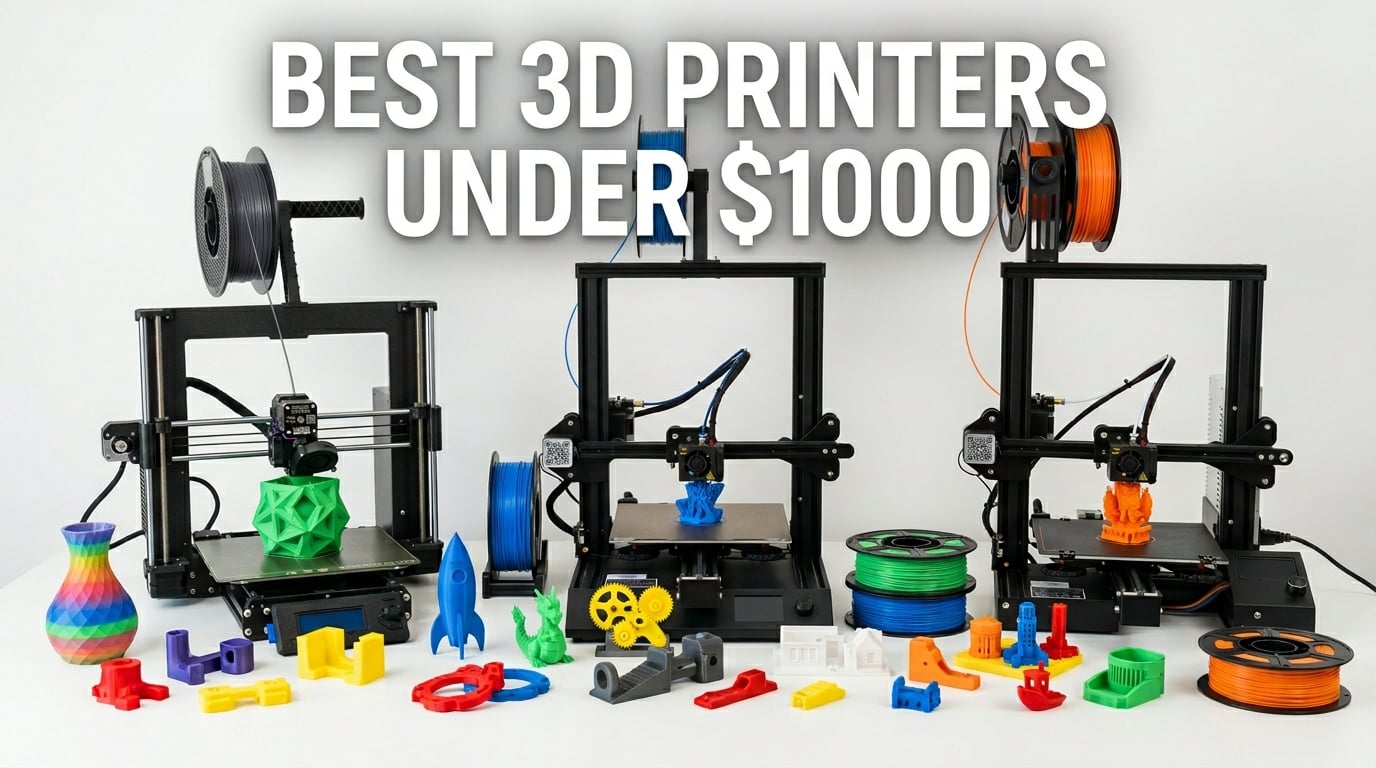 Best 3D Printers Under $1000