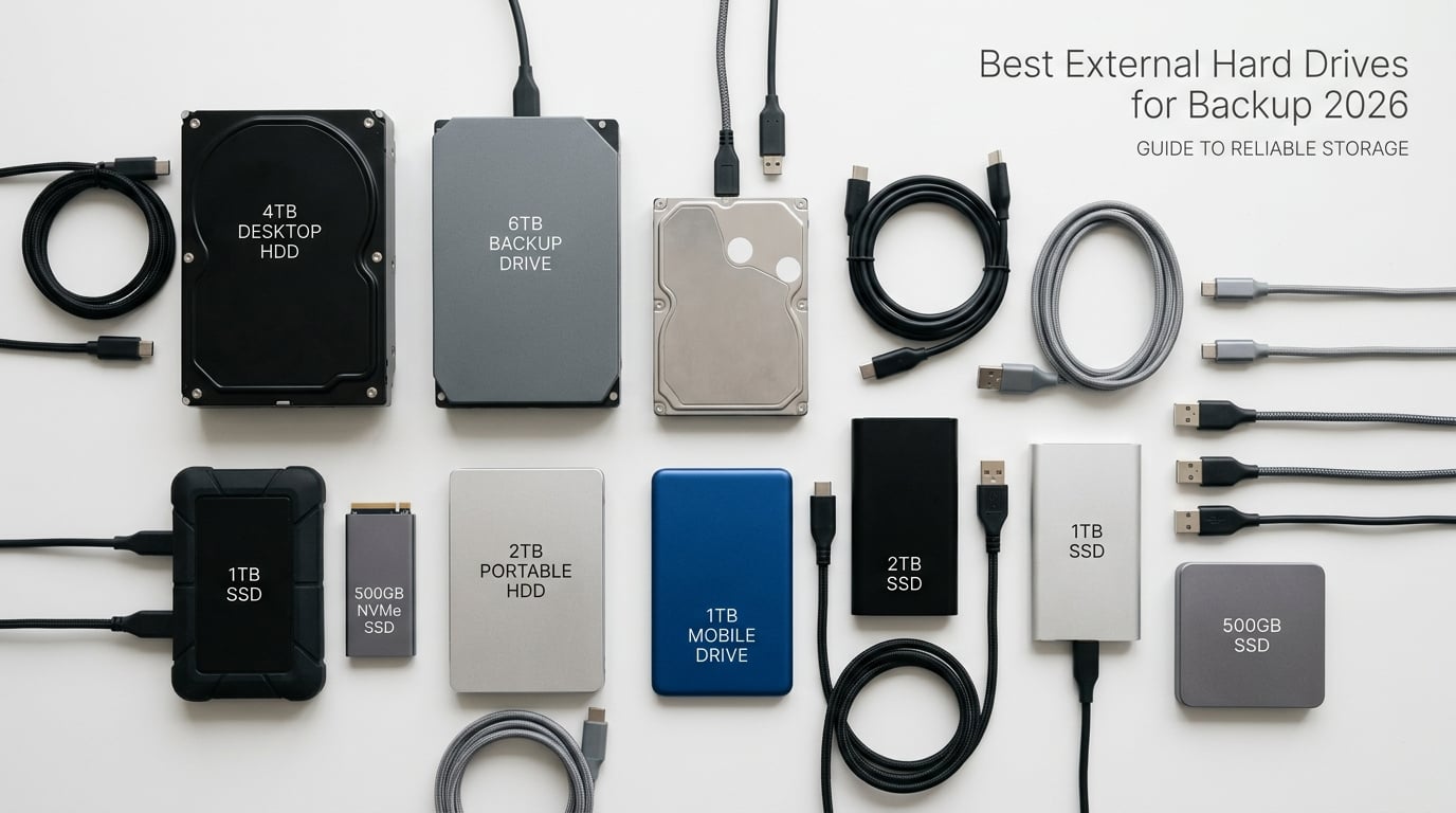 Best External Hard Drives for Backup