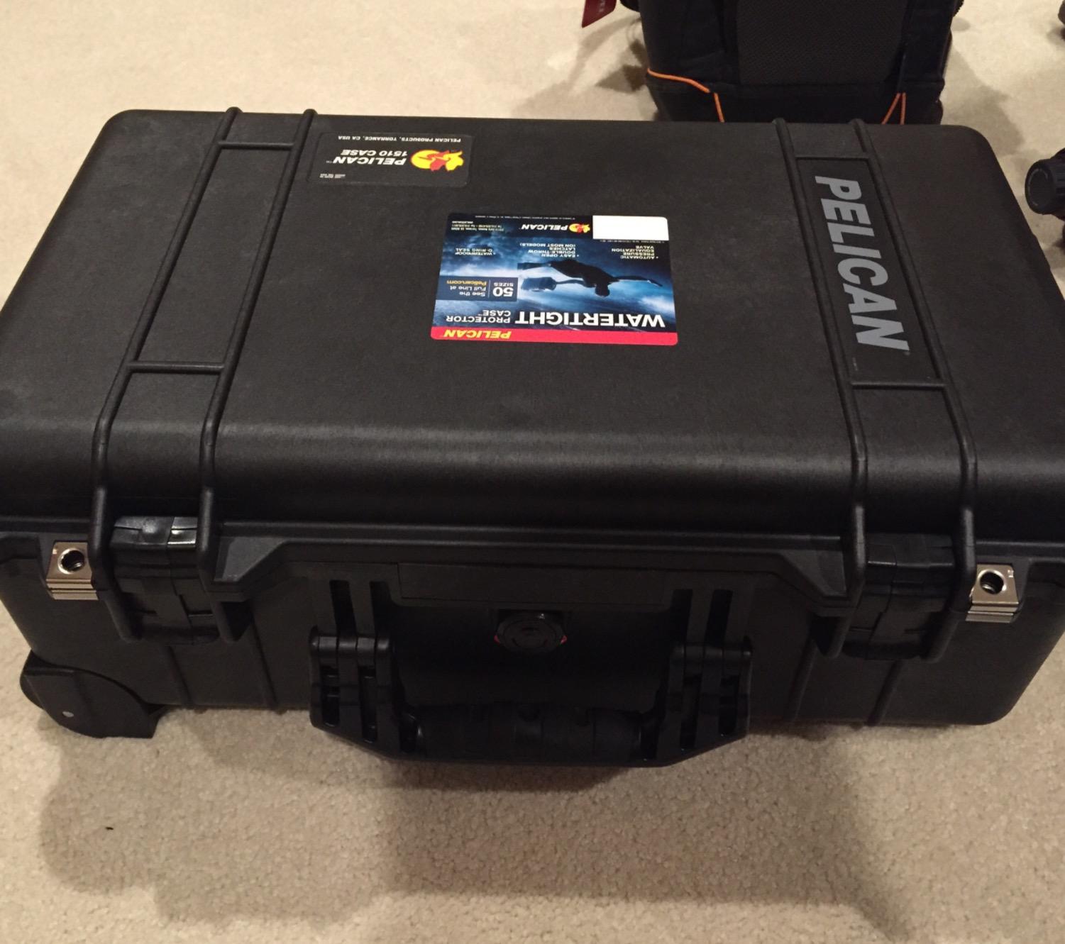 Pelican 1510 Case with Padded Dividers (Black) customer photo 1