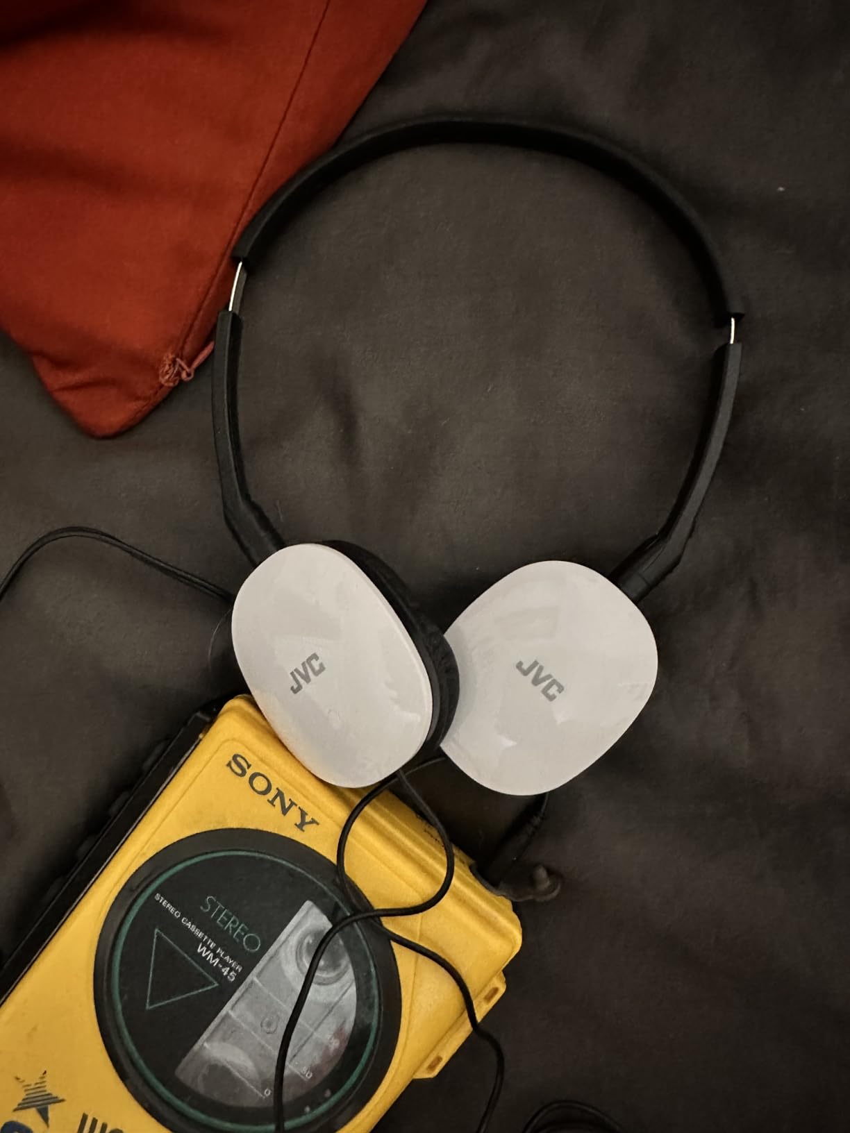 JVC HAS160A Flat Headphones - Blue customer photo 1