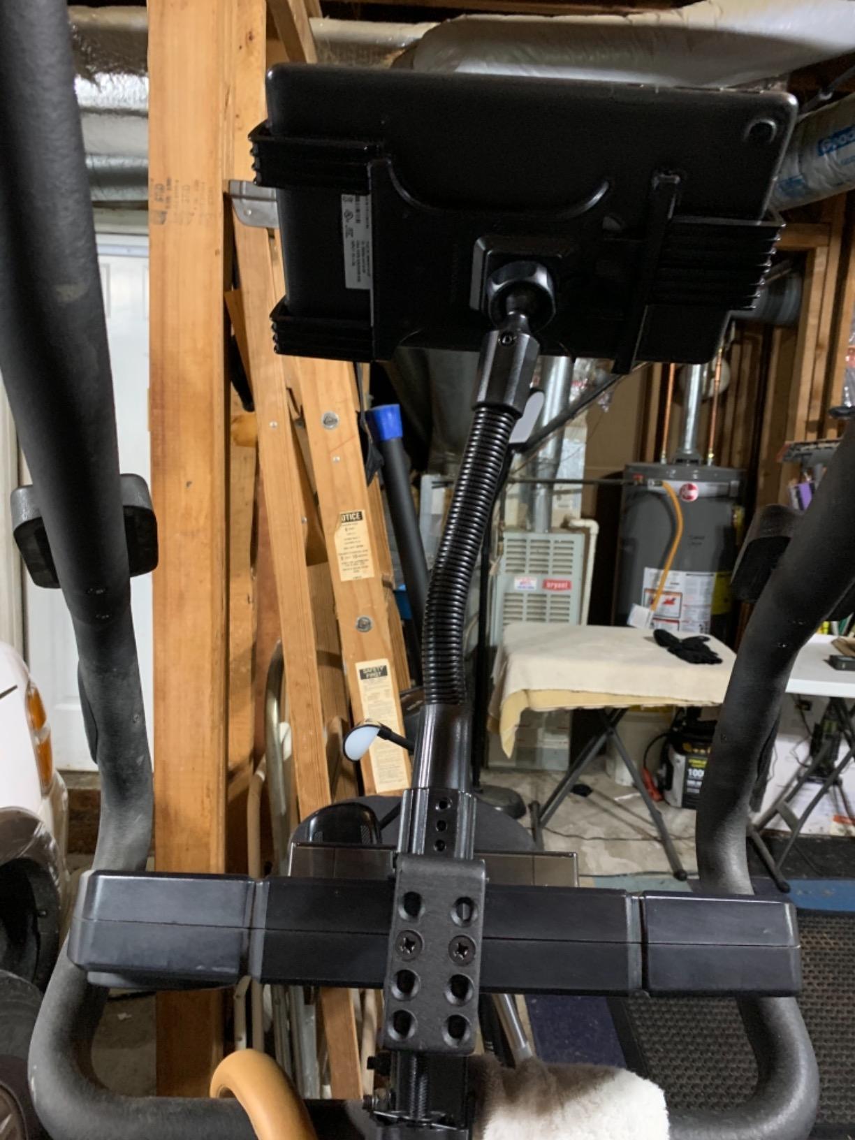 ARKON Mounts - Heavy Duty Tablet Holder with Clamp Mount and 12-Inch Bendable Gooseneck Arm | Versatile Tablet Stand with Easy Install & Durable Support | Securely fits iPad, Galaxy, Note, and more customer photo 2