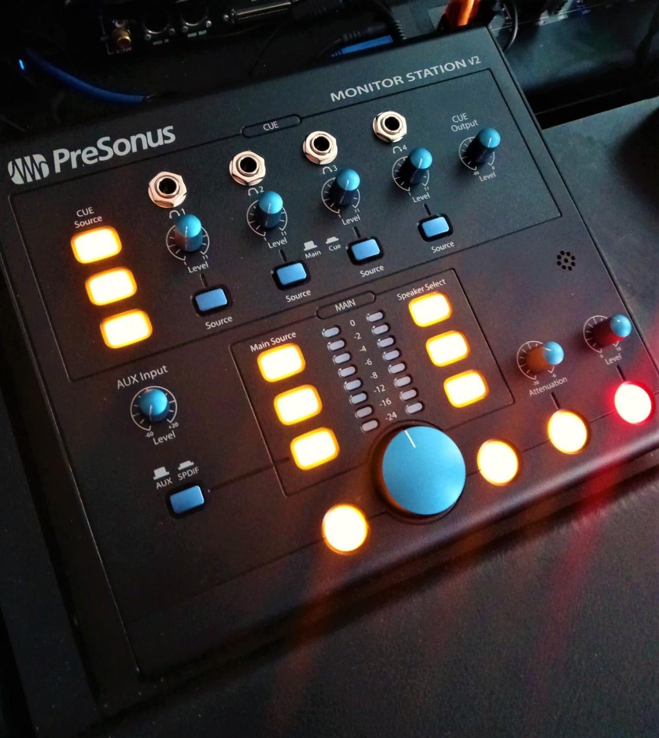 PreSonus Monitor Station V2 Desktop Studio Control Center (MONITO STAT V2) customer photo 1