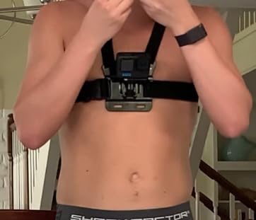 Chest Mount Strap Harness Chesty Body Mount for GoPro customer photo 2