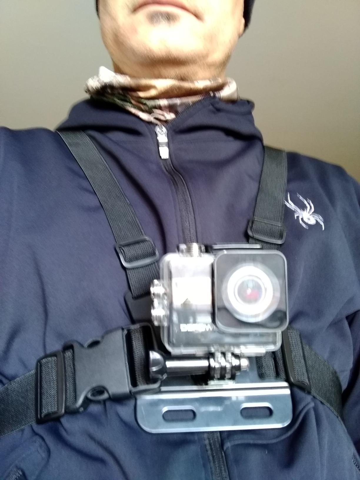 TEKCAM Chest Harness Mount Compatible with Gopro AKASO Action Camera customer photo 2