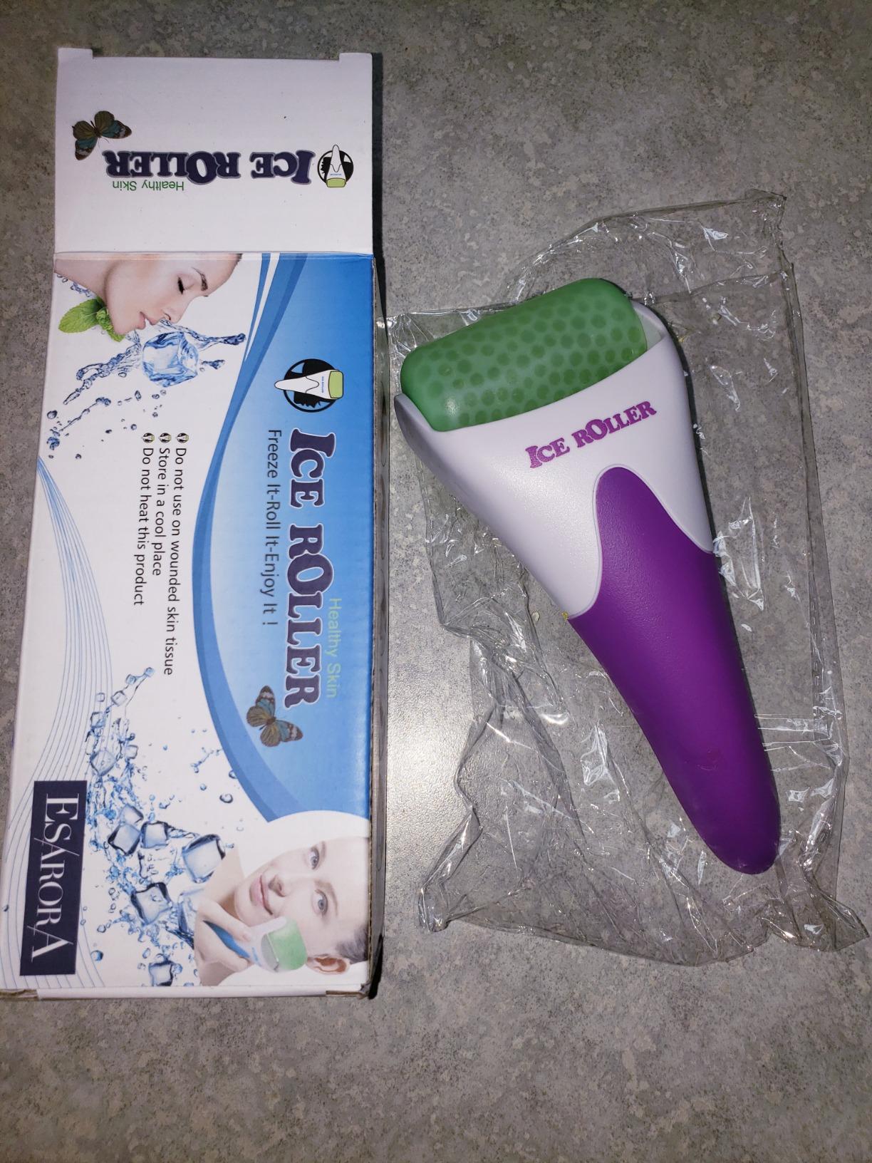 ESARORA Ice Roller for Face & Eye, Puffiness, Migraine, Pain Relief and Minor Injury, Skin Care Products customer photo 1
