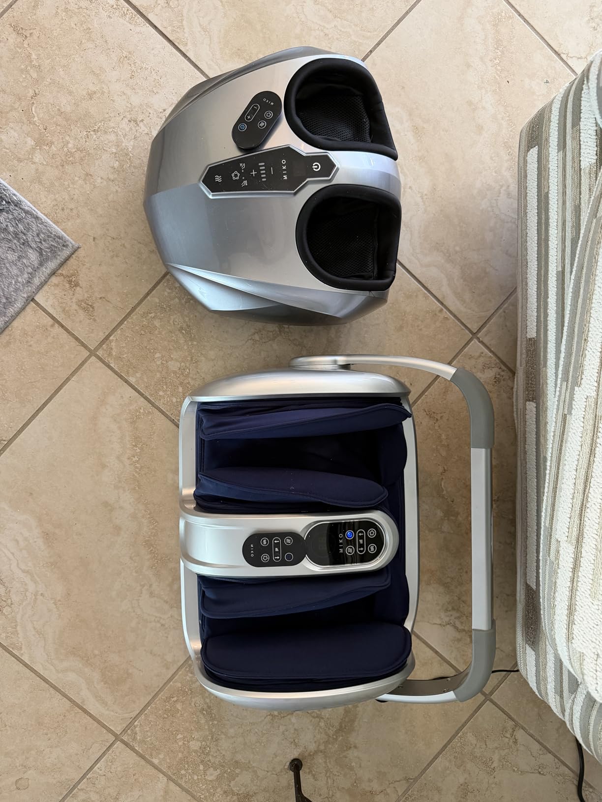 MIKO Shiatsu Foot Massager with Heat for Neuropathy & Plantar Fasciitis customer photo 1