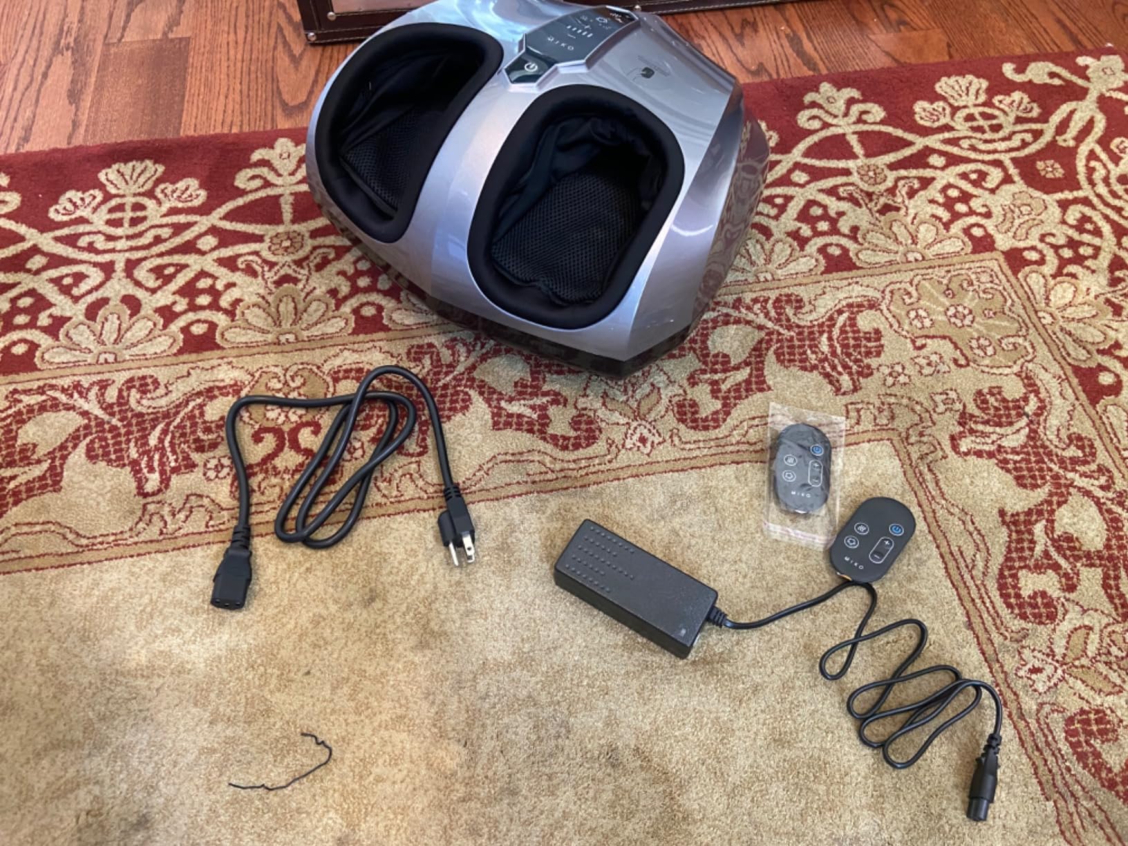 MIKO Shiatsu Foot Massager with Heat for Neuropathy & Plantar Fasciitis customer photo 2