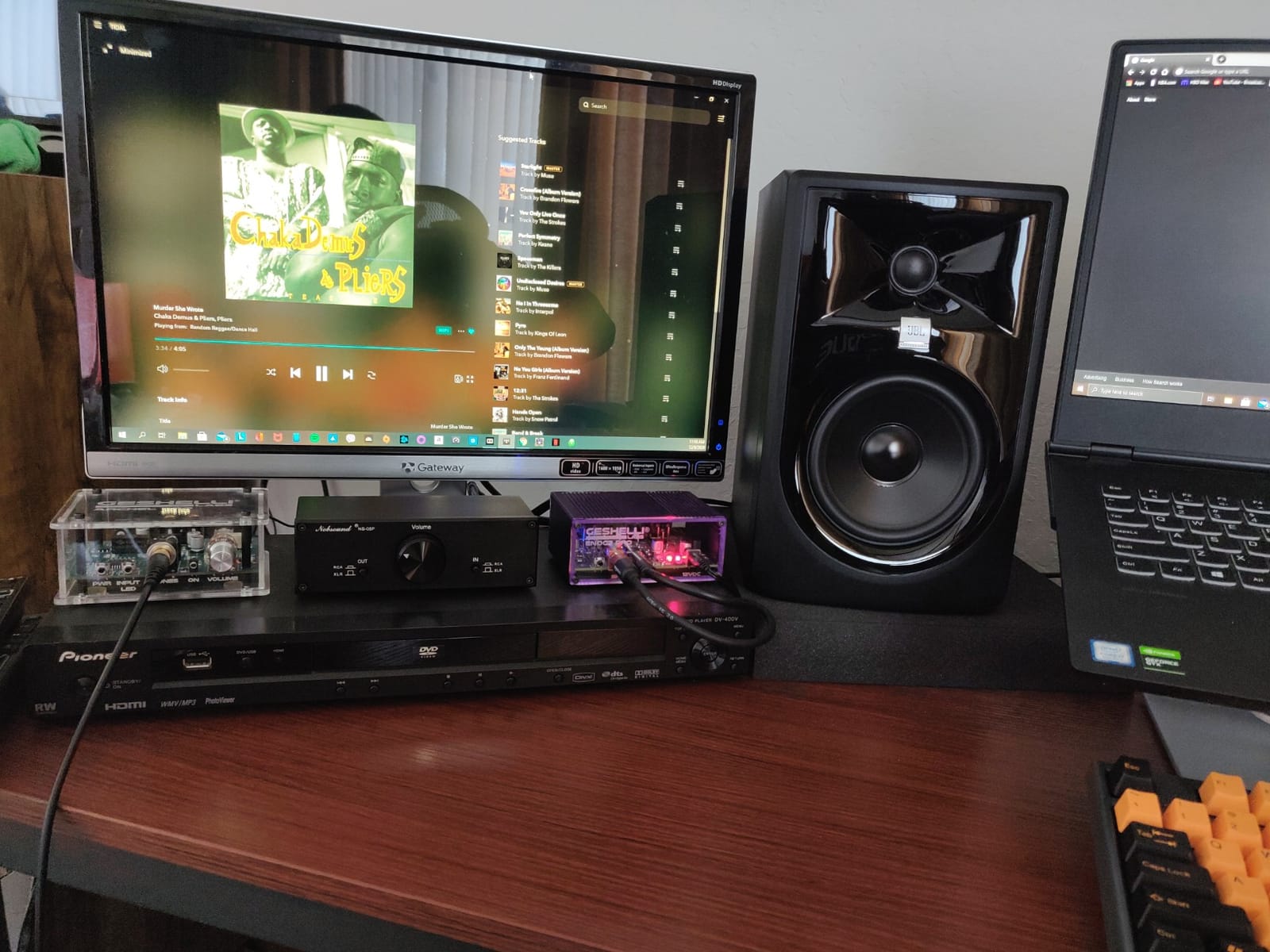 Nobsound Mini Fully-Balanced/Single-Ended Passive Preamp; Hi-Fi Pre-Amplifier; XLR/RCA Volume Controller for Active Monitor Speakers (Black) customer photo 2